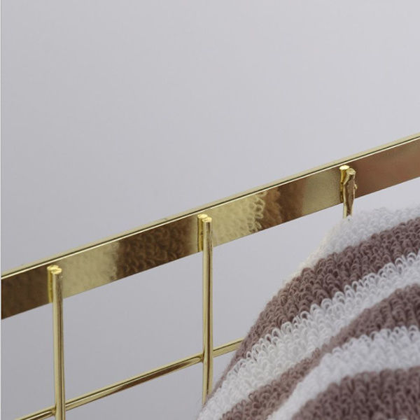 Nordisk Smutsig Tvättkorg, Metall Tvättkorg Guld-M+S