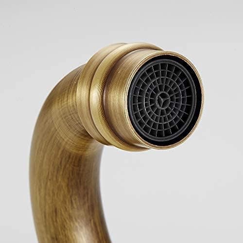 [RM]Elegant Wall-Mounted Basin Mixer, Anti-Corrosion Finish For Durability And Elegance, Dual Knobs Provide Easy Water Control, Adjustable