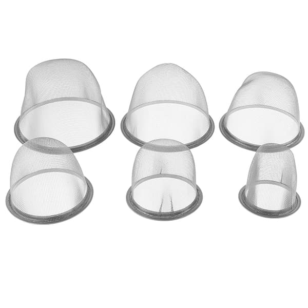 Genanvendelig te-infuser-si i rustfrit stål net-tekande te L[RM] Outer diameter 8CM