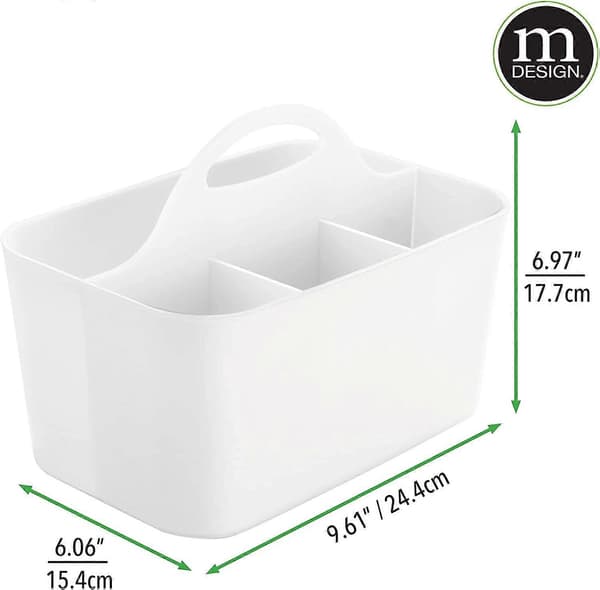 [RM]Stor bærbar penneholder til børn - hvid