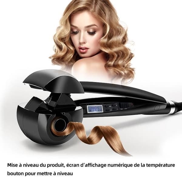 [RM] Professional Curling Iron Automatic Curling Iron 140/160/230°C 3 Temperature Settings Ceramic Curling Iron Styling