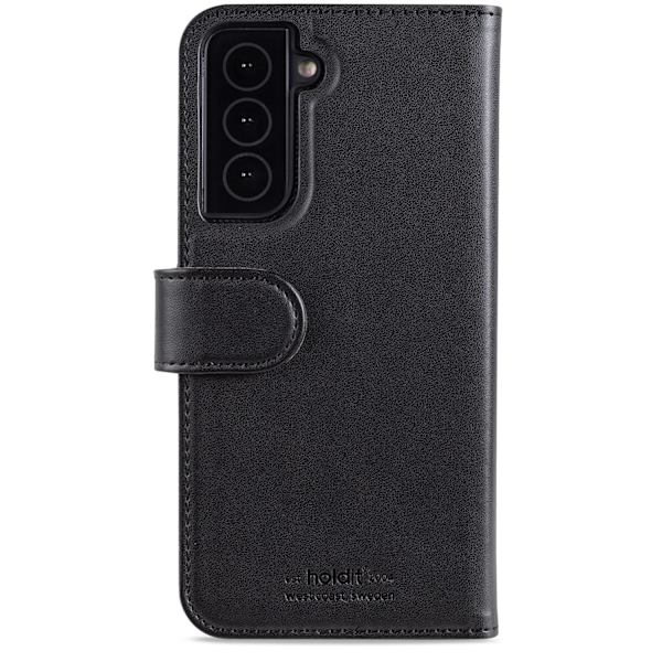held Kompatibel med Samsung Galaxy S22 2i1 Magnet Etui / Skal Sort 90