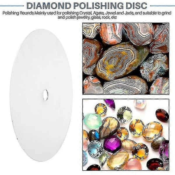 3 Pieces Diamond Grinding Disc Flat 8 Inch 600 1000 3000 Grit, Grinding