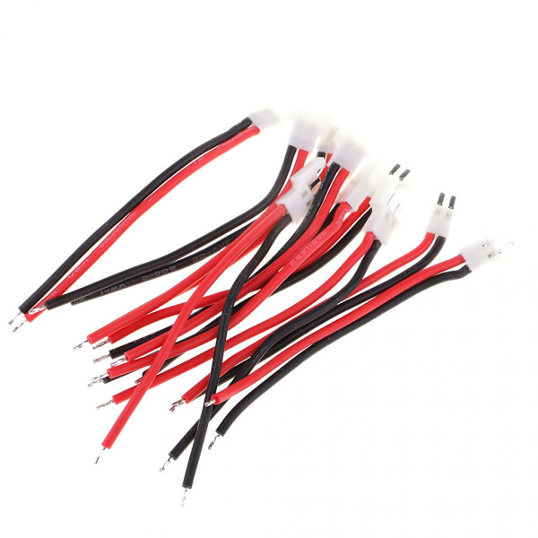 20st Batteriladdningskabel Hane / Hona Adapterkontakt 3.7v Litiumbatterikabel för RC Helikopter