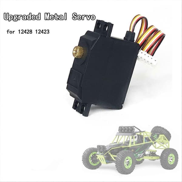[RM]5-leder metalgear-servo til 12428 12423 12427 1/12 RC-bil