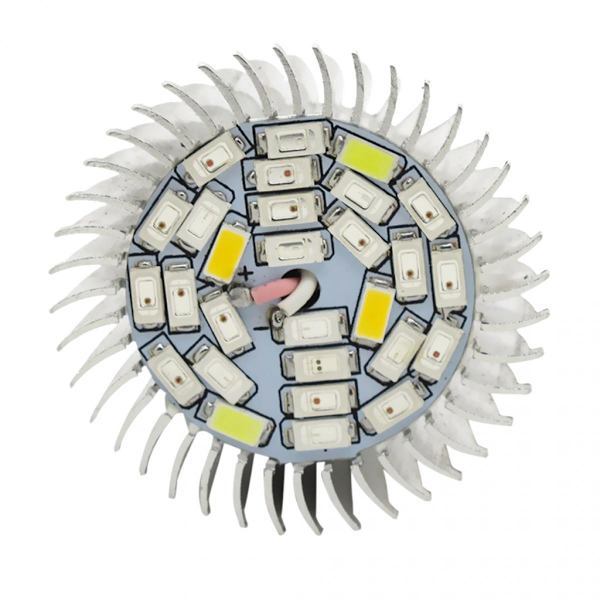 E27 10W Fullspektrum LED Växtlampa för Inomhusblommor