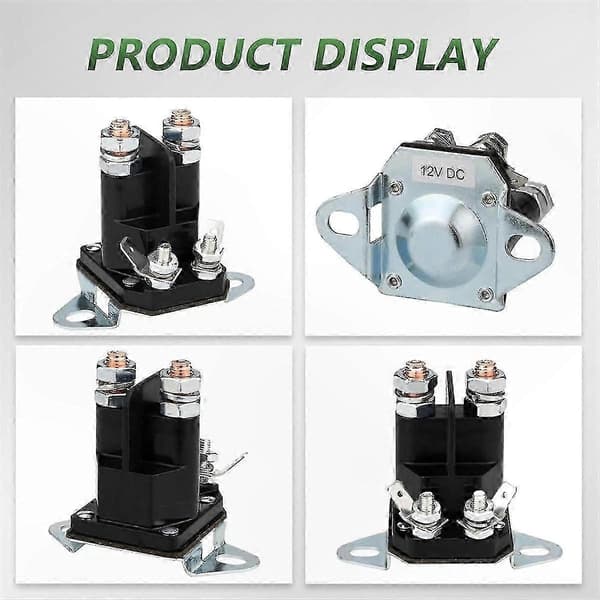 CE-certificeret solenoidudskiftning til Zero-Turn plæneklippere Z4200 SS4225 SS4235 Timecutter-modeller black silver