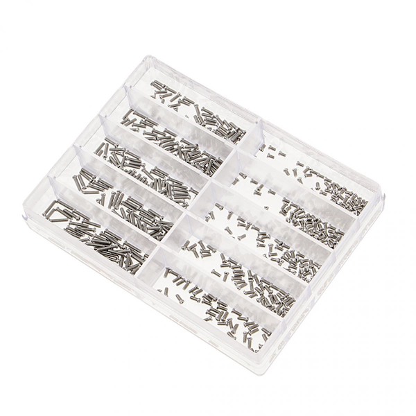 Reparationsverktyg för Klockor Självgängande Rostfria Stålskruvar 1.6mm-6mm