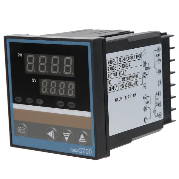 BERM PID Termostat Digital Display Temperaturregulator Switch 220V REX-C700FK02-M x DA