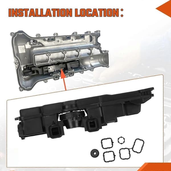Ny ventil krumtaphusventilation til Vauxhall Cascada Cabriolet Zafira 55590969