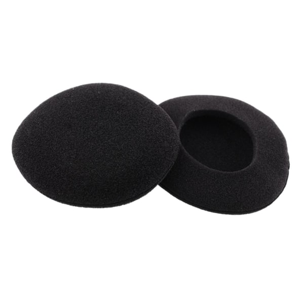 2st Ersättning av öronkuddar Öronsnäcka In-ear Foam Cover Case hörlurar 45 mm
