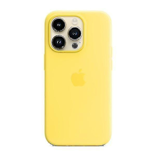 [RM] Silikonecover til iPhone 14 P Canary Yellow
