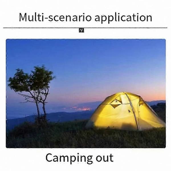 300W USB Genopladelig LED Camping Lanterne, Høj Effekt Udendørs Nødlys til Telt