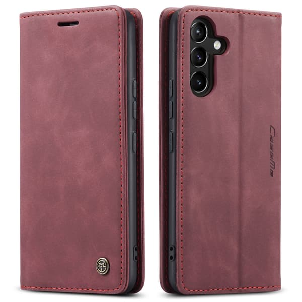 CASEME Plånboksfodral Samsung Galaxy A17 5G - Röd[RM] Red