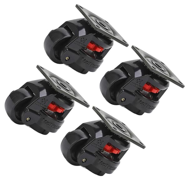 [RM]4 pcs Leveling Casters GD?60F Heavy Duty Industrial Roller Casters Leveling Wheels