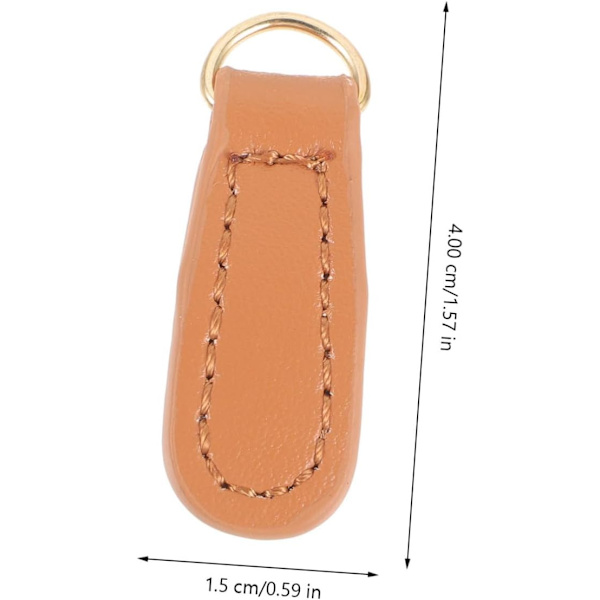 [RM]Pcs. Leather Zipper Pulls for Jackets and Clothing, Portable and Easy to Replace