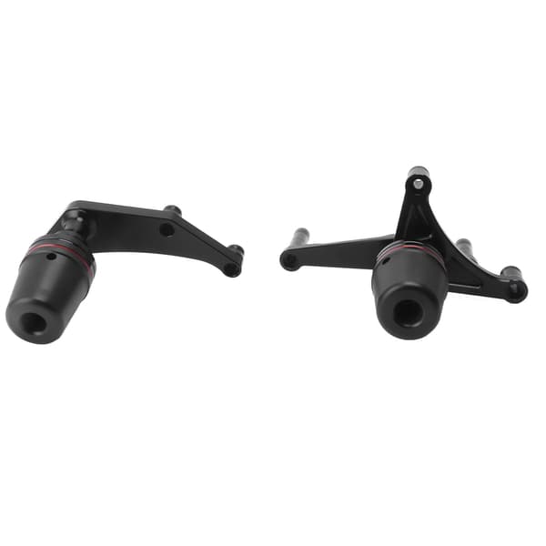 [RM]2 pcs Motorcycle Frame Sliders Crash Protector Stainless Black Strong Protection Anti-Collision Frame Sliders Replacement for DUCATI PANIGALE V4 2018‑2019