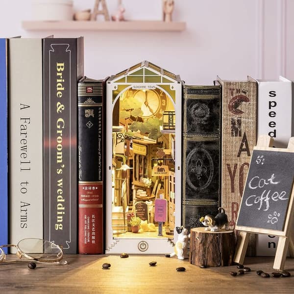 [RM]One Piece Diorama Bookend for Building Blocks, Model Building for