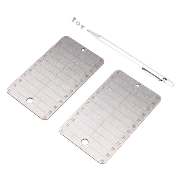[RM]Krypto Seed Phrase Storage, Bitcoin Seed Plates, Brandsäker Vattentät Återställningsbackup, Seed Phrase Plates Silver