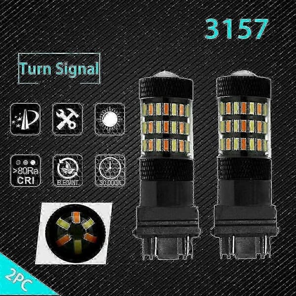 LED-blinklyspære 3157 Switchback til pickup-lastbiler og varevogne