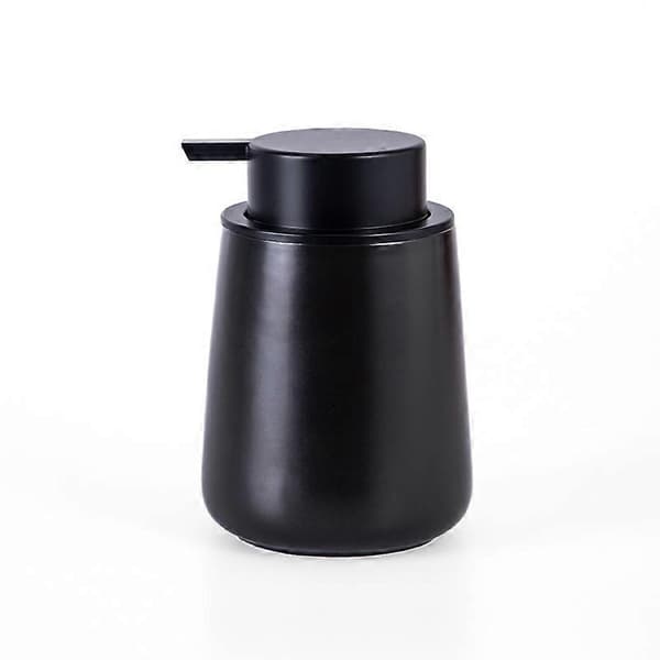 Mat matsort keramisk sæbedispenser