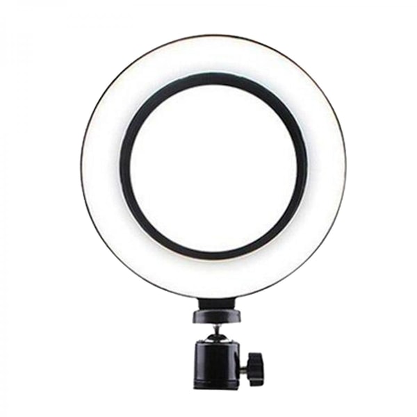 12\"/10\"/6\" Justerbar Selfie Ring Light Telefonhållare för YouTube Fotograferingsset A