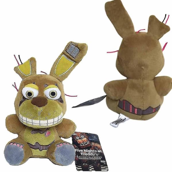 [RM]Five Nights At Freddys 7 tommer Springtrap Plyslegetøj Fnaf 2016 Serie 2