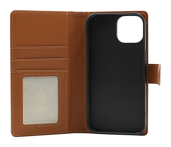 [RM]Skimblocker iPhone 15 Pungcover Svart
