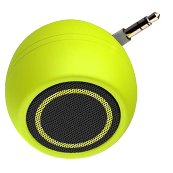 2 Stycken Mini Högtalare 3.5mm Jack AUX Musik Ljudspelare För Laptop Dator