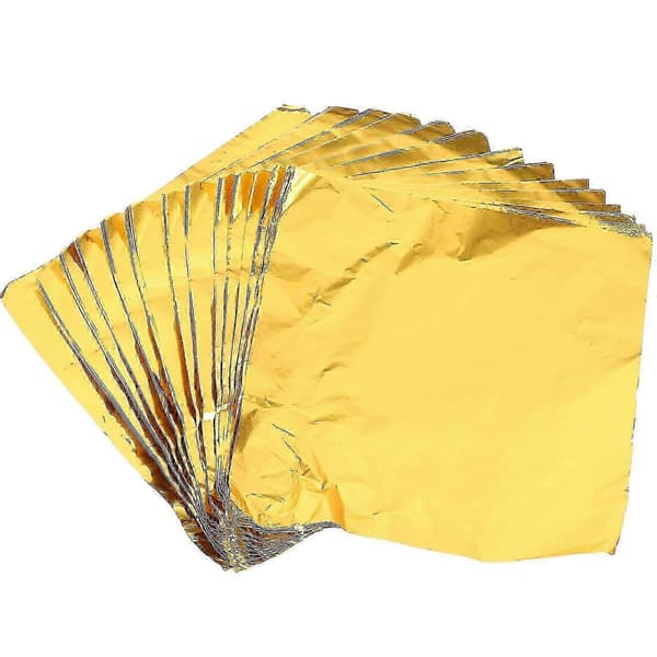 600 stk. madindpakningspapir af aluminiumsfolie til chokolade