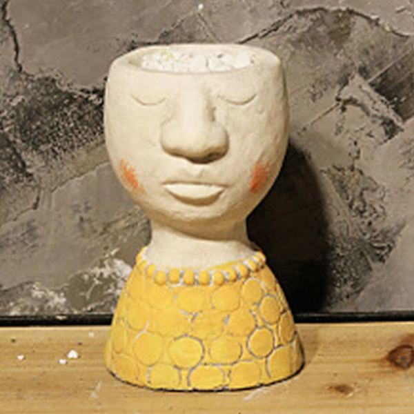 Retro Blomkruka i Resin för Utomhusbruk
