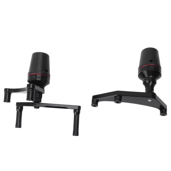 [RM]2 pcs Motorcycle Frame Sliders Crash Protector Stainless Black Strong Protection Anti-Collision Frame Sliders Replacement for DUCATI PANIGALE V4 2018‑2019