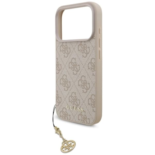 [RM]Guess Mobildeksel til iPhone 17 Pro MagSafe 4G Charms Collection - Rosa Rosa 120