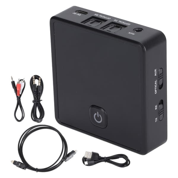 [RM]ZF380 Bluetooth 5.0 Audio Adapter Wireless Receiver and Transmitter Adapter for PC TV Car Speaker