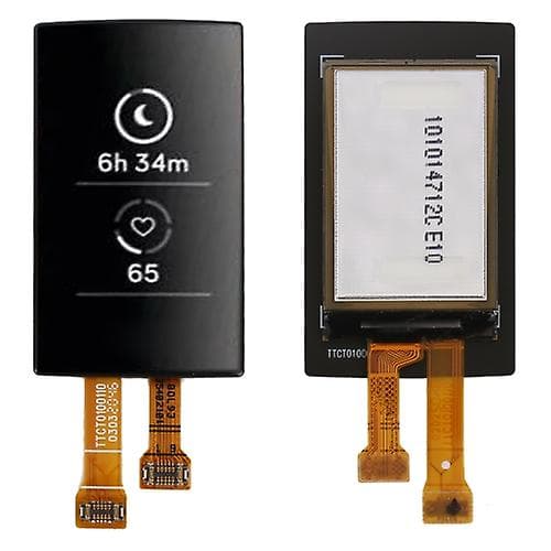 LCD-skjerm og digitizer komplett montering for Fitbit Charge 3 / Charge 4