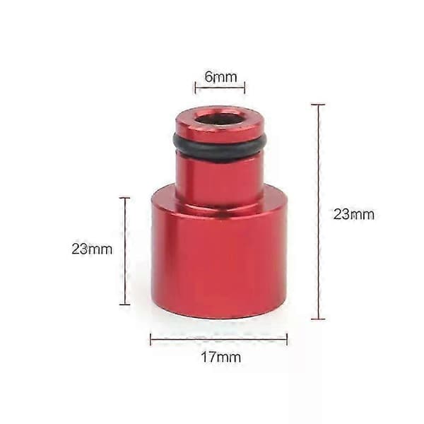 Universal aluminium kølermonteringsbeslag sort 8,7X4CM 0,3CM tykt til bilkølesystem
