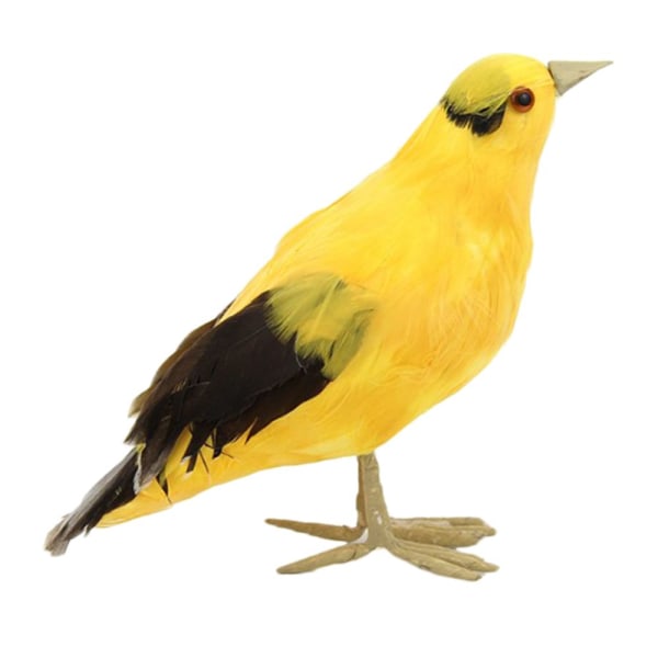 Realistisk Oriole Figurine 3D fågelstaty