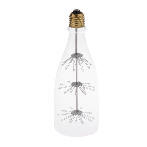 E27 LED Edison Glödlampa Flaskmönster, Volfram Glödlampa Dekoration för Hemmakontor Butik 40W 220V-265V