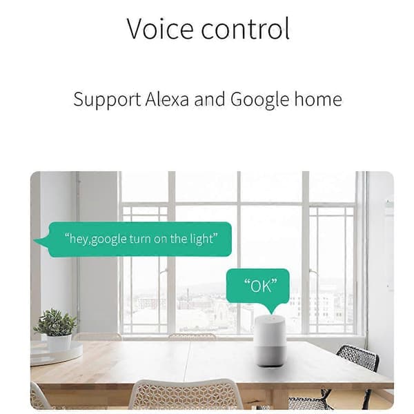 Fjernbetjening Smart Switch Badeværelse Automatisk WiFi Afbryder Controller