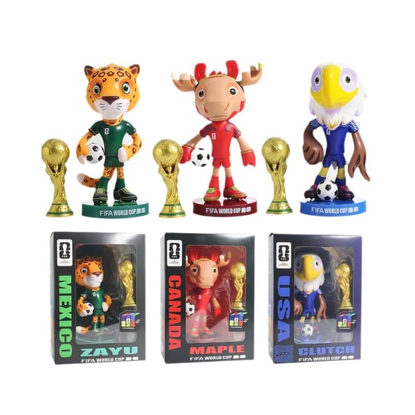 2026 VM-trofæfigur Fodbold-VM-trofæ Samlerobjekt Skrivebordsdekoration Fansgave*Bald eagle (20cm)*[RM] Bald eagle (20cm)