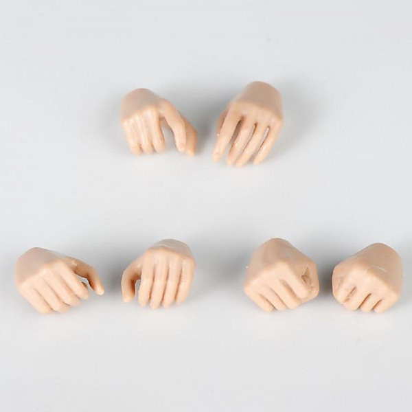 1/6 Kvinnlig Figur Naken Kropp Smala Axlar Med Nacke 12'' Flexibel Docka Vit A