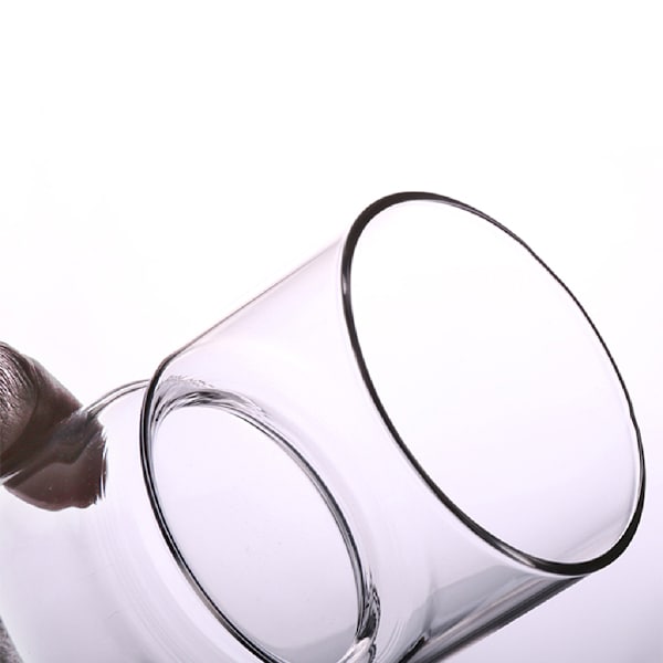 4 st Hyacint Cylindrisk Klar Glasvas Hydroponisk Behållare för Växt