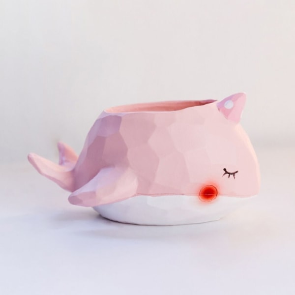Underbar Mini Planter Blomkrukor Bonsai Låda Behållare Heminredning Typ 4