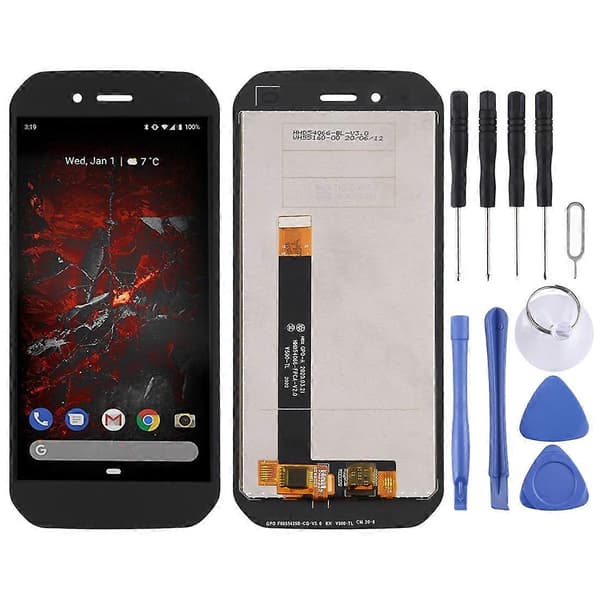 OEM LCD-skjerm for Cat S42 (2020) med Digitizer Full Assembly (Svart) Black