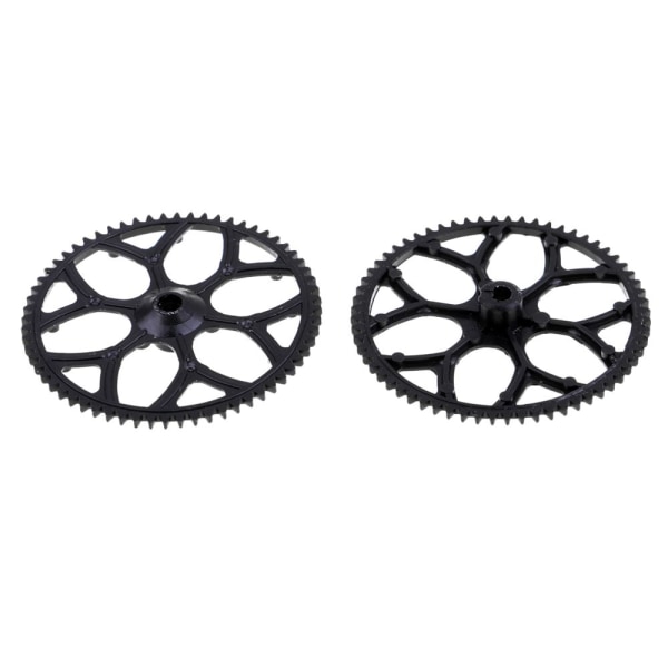 Delar RC Helikopter Huvuddrivtillbehör För WLtoys V966.014 V911S Svart