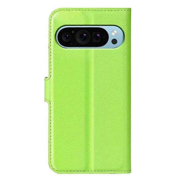 Litchi-läderfodral för Google Pixel 9 / 9 Pro Green For Google Pixel 9 / 9 Pro