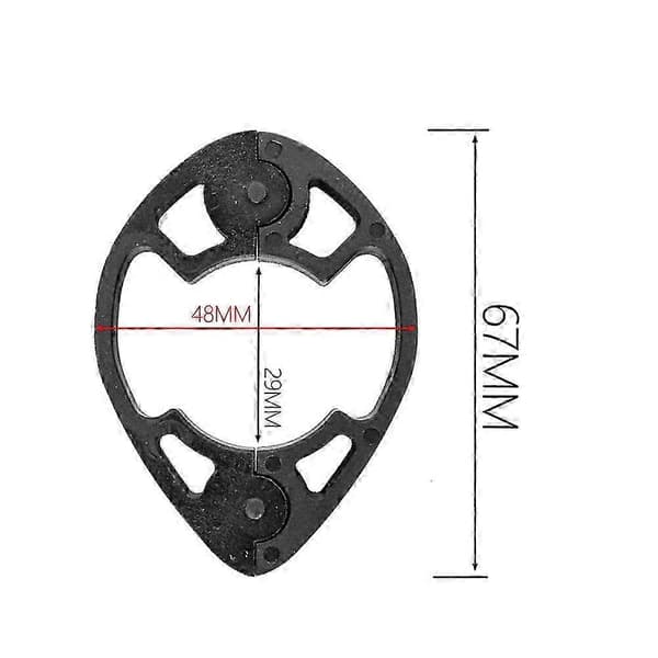 Til de fleste F-serie Aero Headset Skive Afstandsstykke Sæt Black
