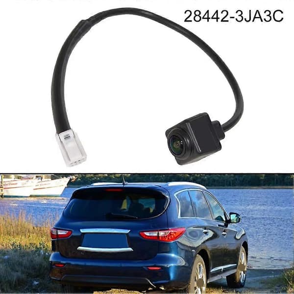 Bakkamera Biltilbehør til Nissan Pathfinder 2016-2020 QX60 2016-2020 28442-3JA3C Black