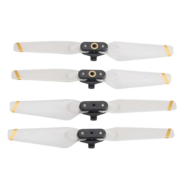 Stycken Propeller Propellrar för DJI Spark RC Drönare Reservdelar Vit Transparent