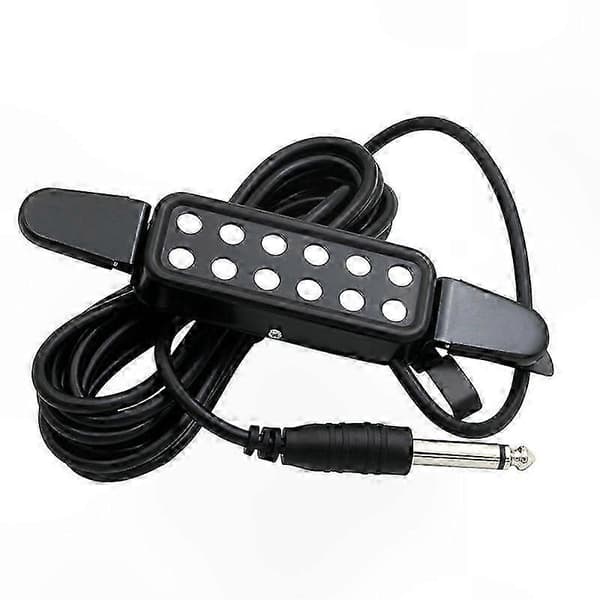 P-102 Akustisk Gitar Lydhull Pickup, 12-Hulls Magnetisk Transduser
